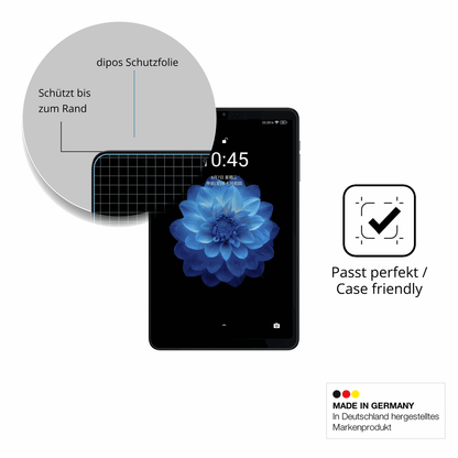 Besonders flexibler Displayschutz mit Anti-Shock-Schicht im Materialmix
