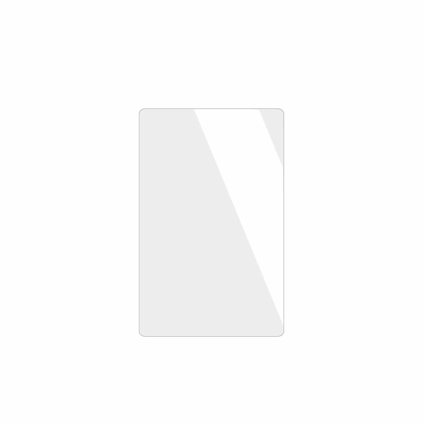 dipos Displayschutz für alldocubeiplay 70e, transparente Oberfläche, geringe Dicke und perfekte Passform