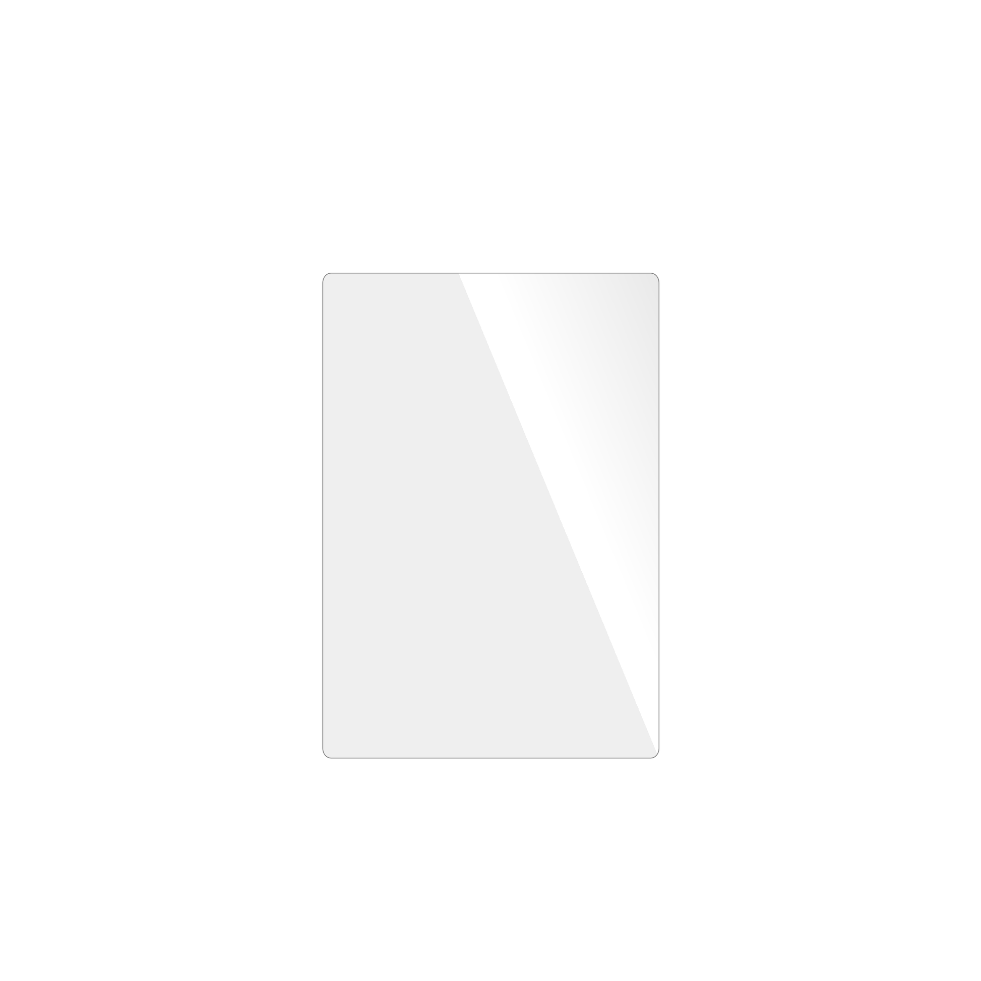 dipos Displayschutz für Alldocube iPlay 70 SE, transparente Oberfläche, geringe Dicke und perfekte Passform