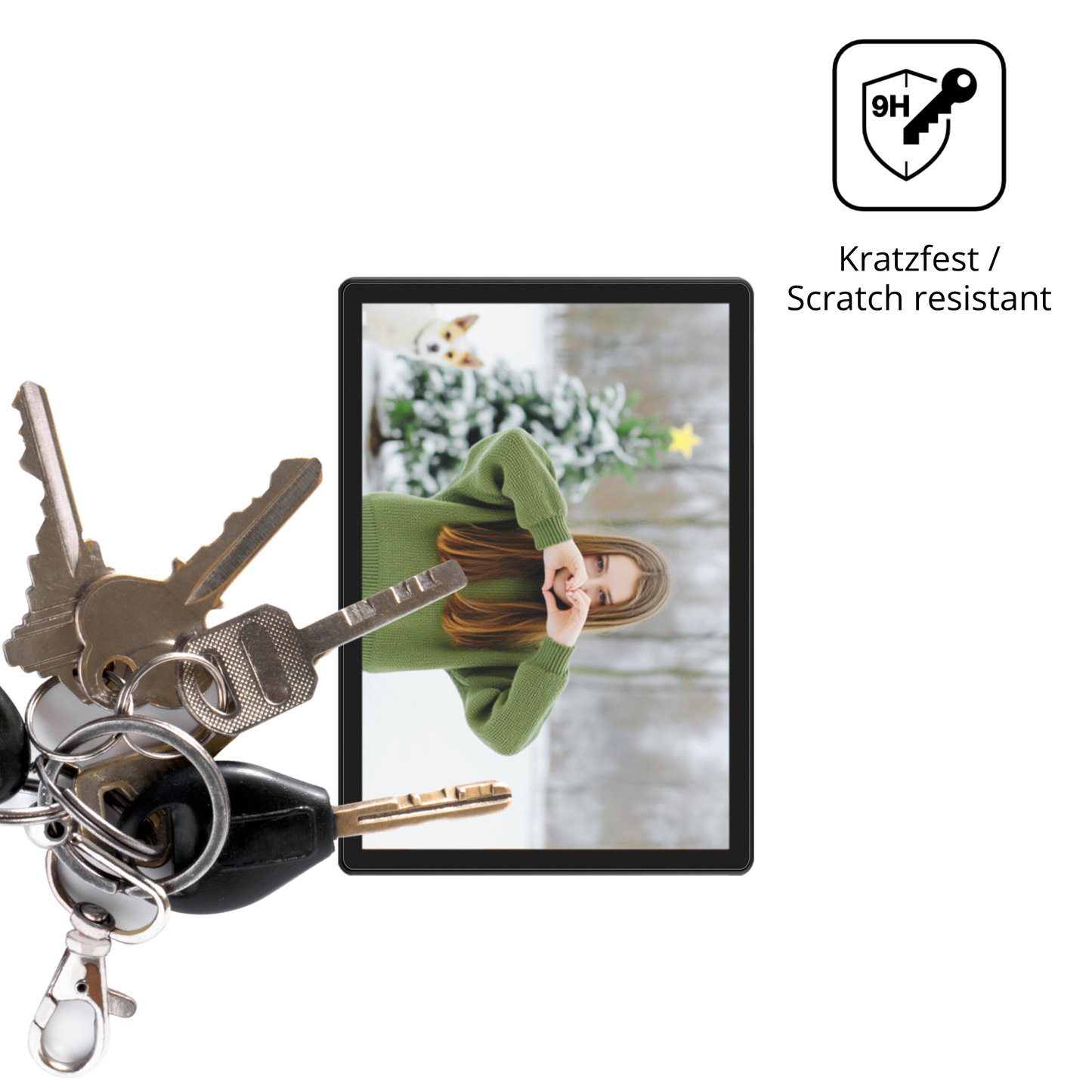 dipos Displayschutz für Alldocube iPlay 70 SE, mattierte Oberfläche, robuste Festigkeit und perfekte Passform