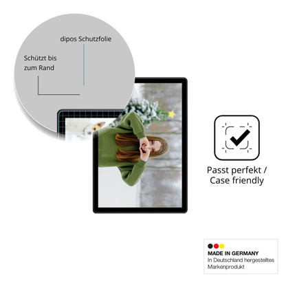 Besonders flexibler Displayschutz mit Anti-Shock-Schicht im Materialmix