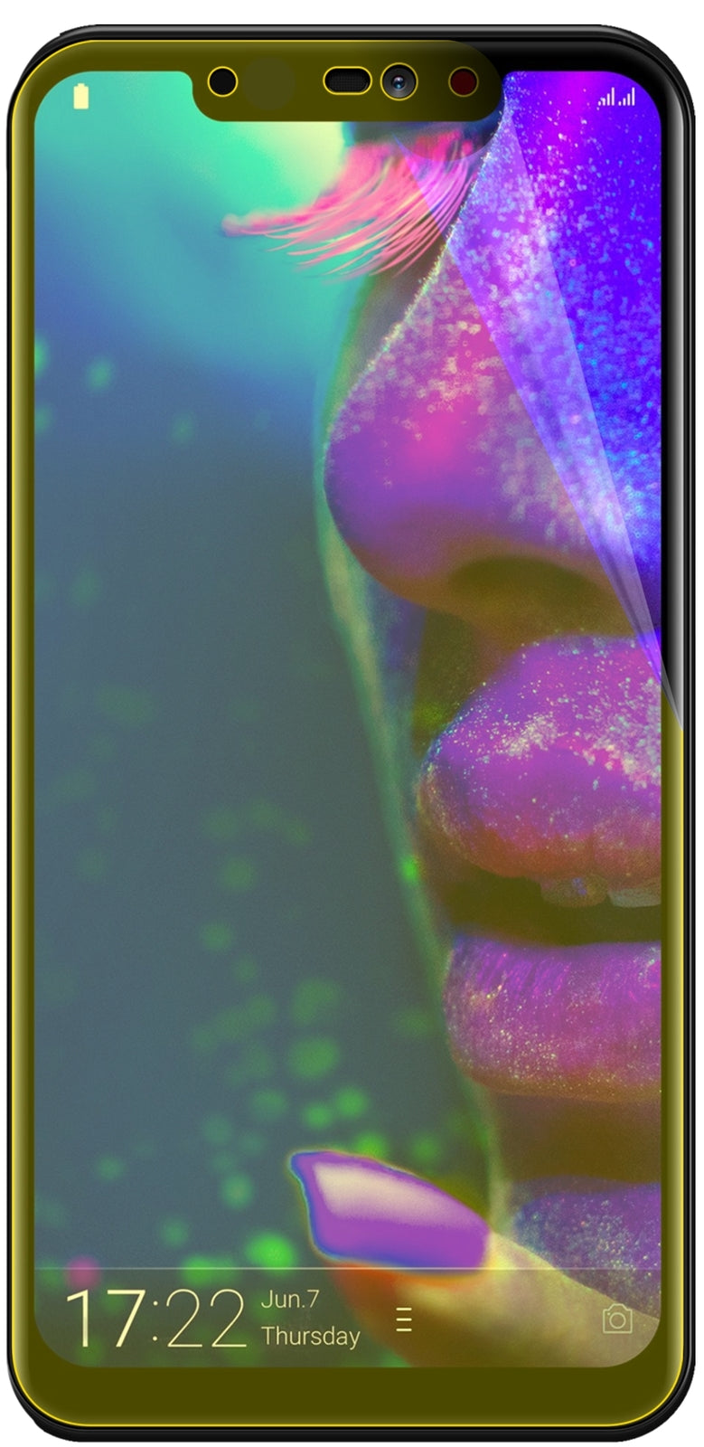 dipos Displayschutz für Allview Soul X5 Pro, transparente Oberfläche, geringe Dicke und perfekte Passform