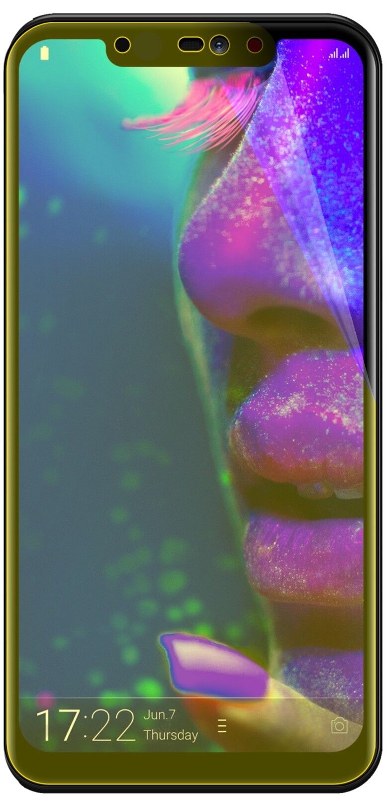 dipos Displayschutz für Allview Soul X5 Pro, transparente Oberfläche, geringe Dicke und perfekte Passform