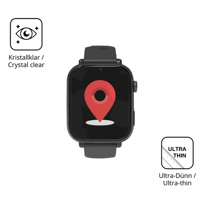 Dünne und klare Folie passend zugeschnitten für Alutoria A22 1.57 Zoll Smartwatch