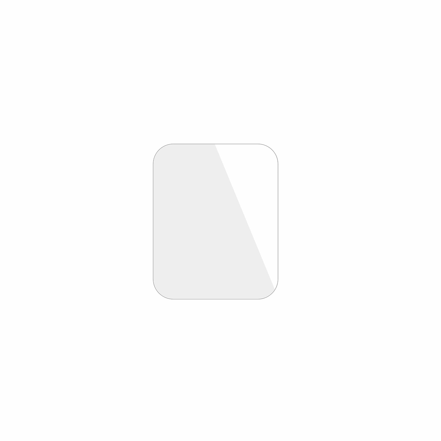 dipos Displayschutz für Alutoria S80K 1.83 Zoll Smartwatch, transparente Oberfläche, geringe Dicke und perfekte Passform