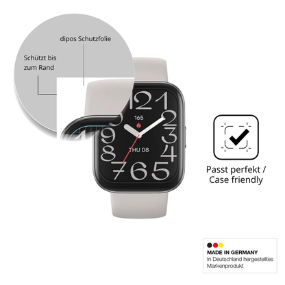 Besonders flexibler Displayschutz mit Anti-Shock-Schicht im Materialmix