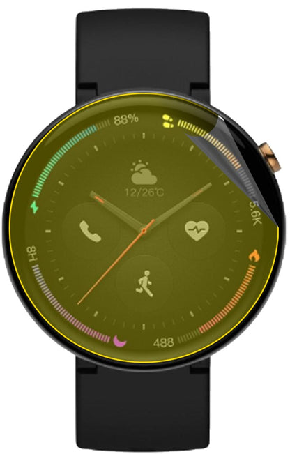 2x 3D Full Cover Schutzfolie für Amazfit Verge 2