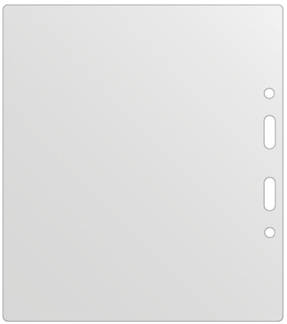 dipos Displayschutz für Amazon Kindle Oasis (2019), mattierte Oberfläche, geringe Dicke und perfekte Passform