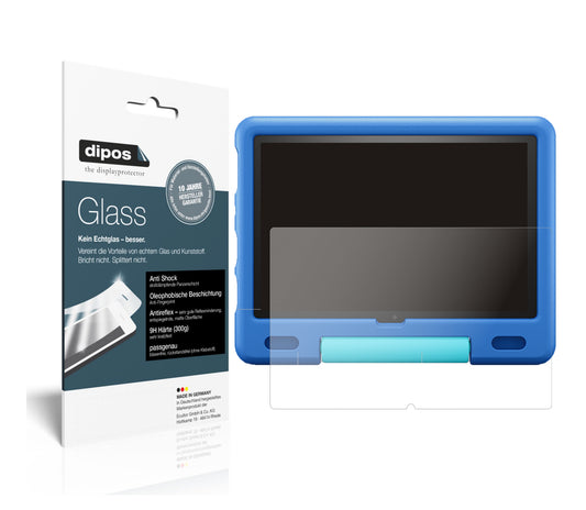 2x 9H Schutzfolie matt für Amazon Fire HD 10 Kids (2021) Panzerfolie