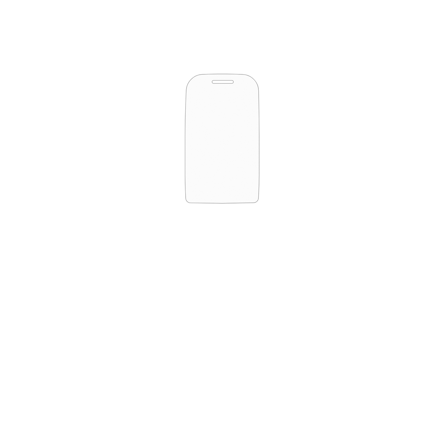 dipos Displayschutz für Amplicomms PowerTel M7510-3G Senioren-Handy, mattierte Oberfläche, geringe Dicke und perfekte Passform