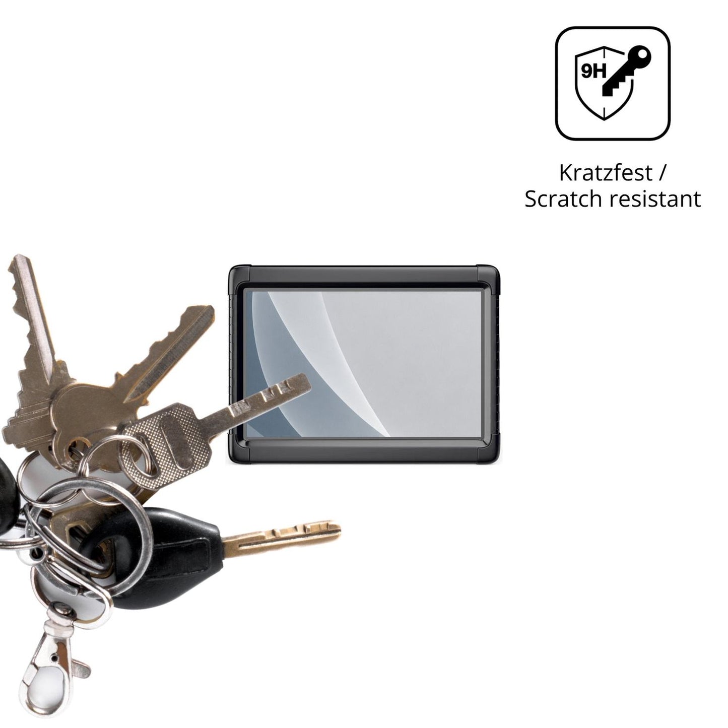 dipos Displayschutz für Ancel X6, mattierte Oberfläche, robuste Festigkeit und perfekte Passform