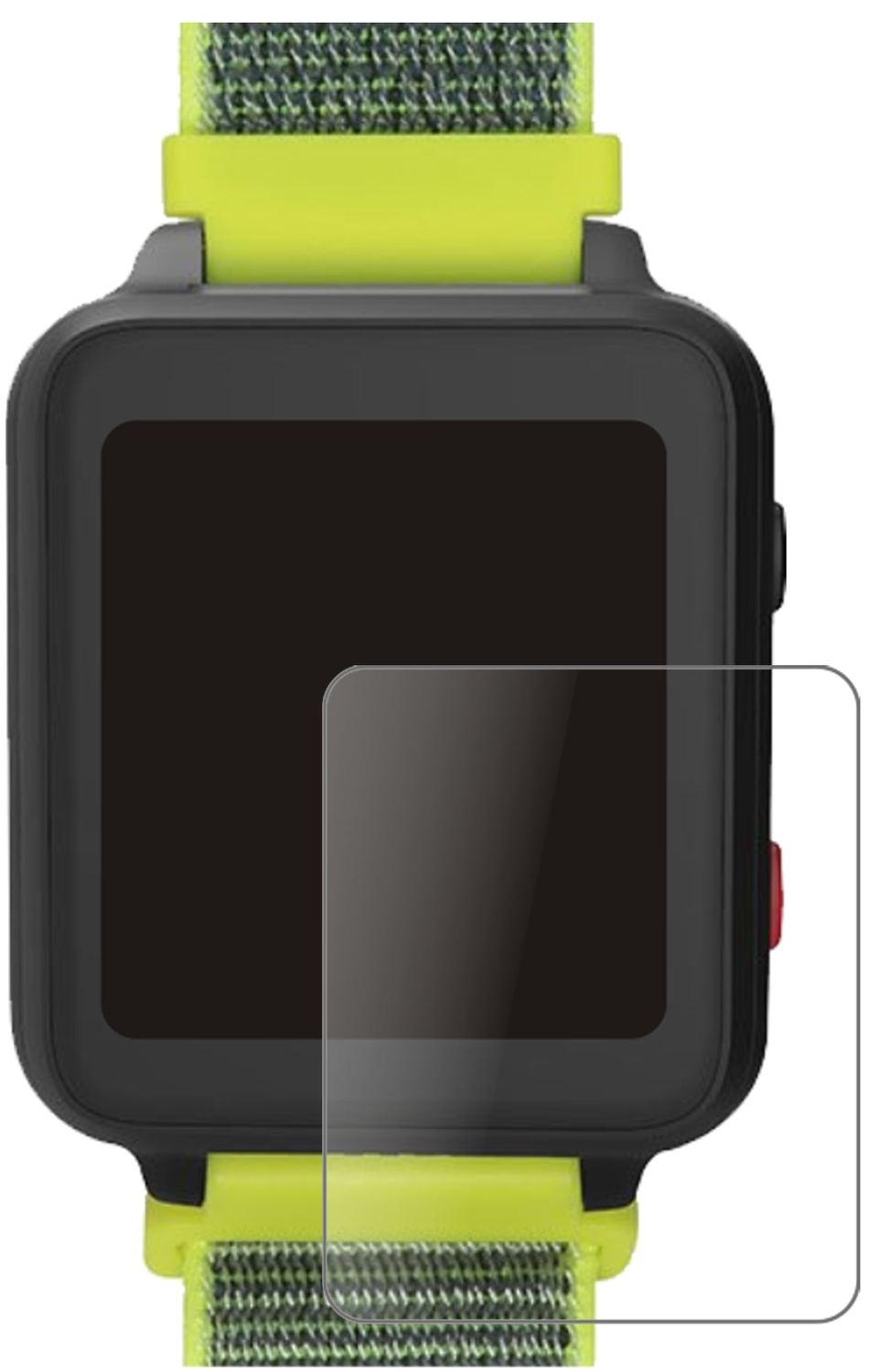 1x 9H Schutzfolie matt für Anio 5 Smartwatch Panzerfolie
