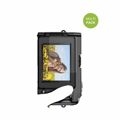 AboobuDigitalkamera 4K 48MP 3 Zoll mit aufgebrachter dipos Displayschutzfolie, die lästige Fingerabdrücke minimiert