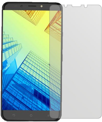 Alcatel  A7 XL mit aufgebrachter dipos Displayschutzfolie, die lästige Fingerabdrücke minimiert