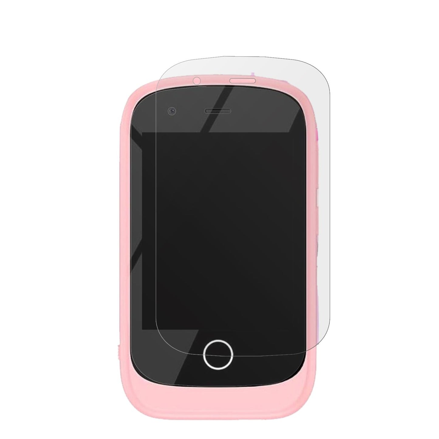 AlutoriaKinder Handy PH05 mit aufgebrachter dipos Displayschutzfolie, die lästige Fingerabdrücke minimiert
