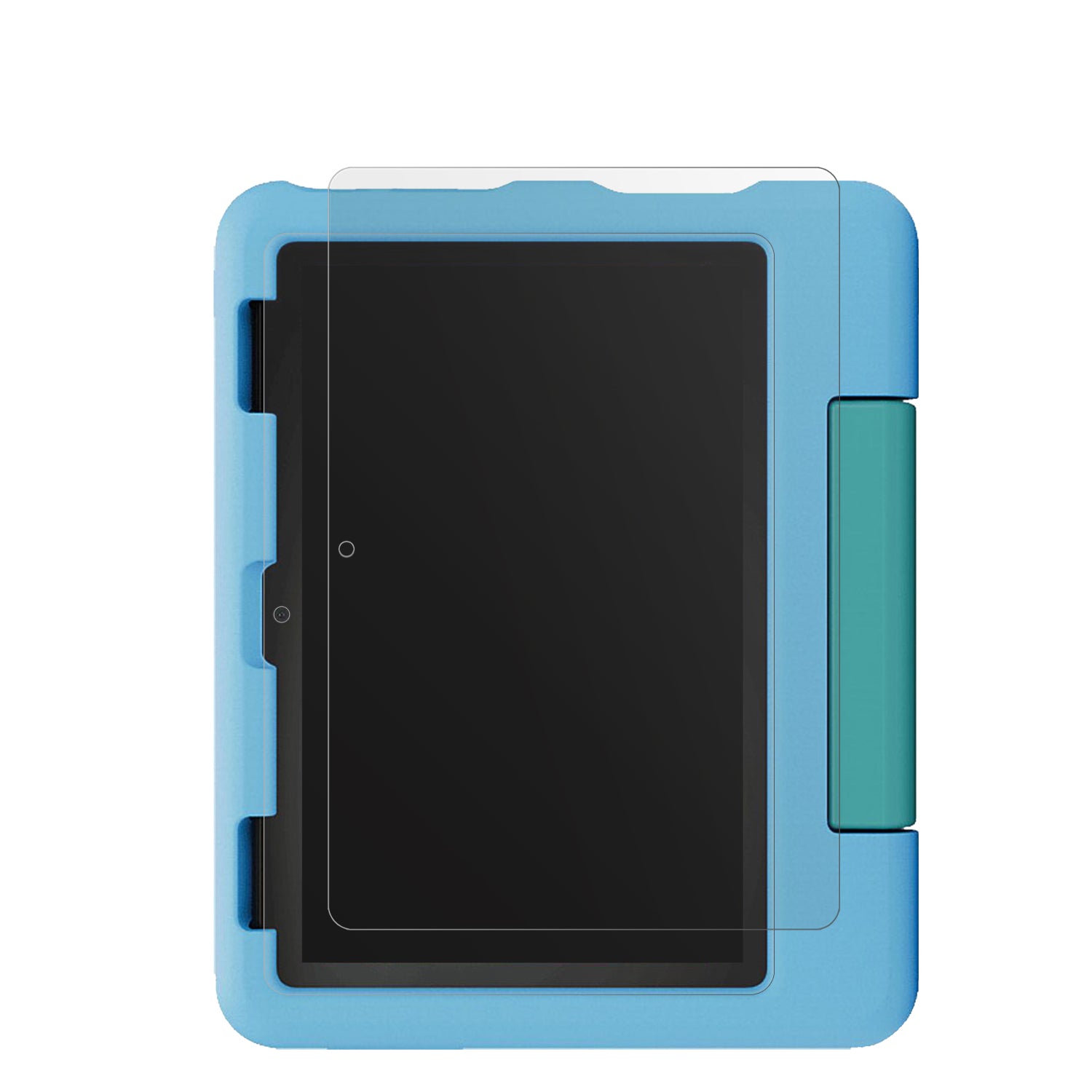 AmazonFire HD 8 Kids 2024 mit aufgebrachter dipos Displayschutzfolie, die lästige Fingerabdrücke minimiert