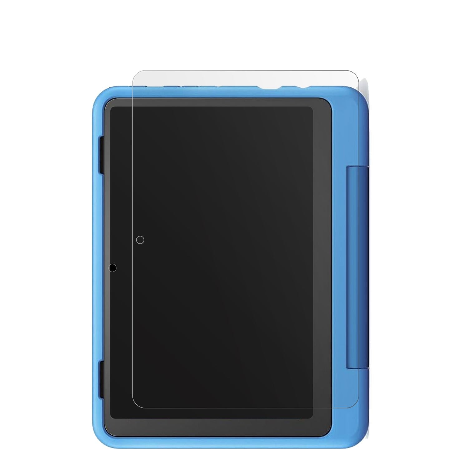 AmazonFire HD 8 Kids Pro 2024 mit aufgebrachter dipos Displayschutzfolie, die lästige Fingerabdrücke minimiert