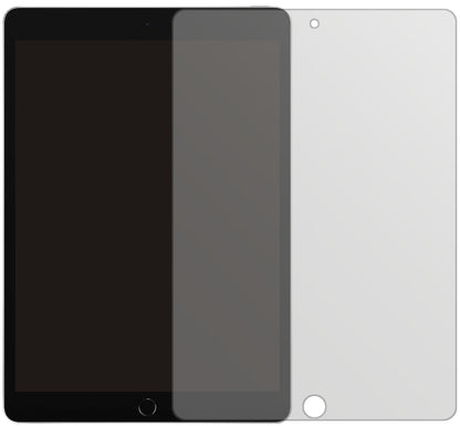 AppleiPad 10.2 Zoll (2021) mit aufgebrachter dipos Displayschutzfolie, die lästige Fingerabdrücke minimiert