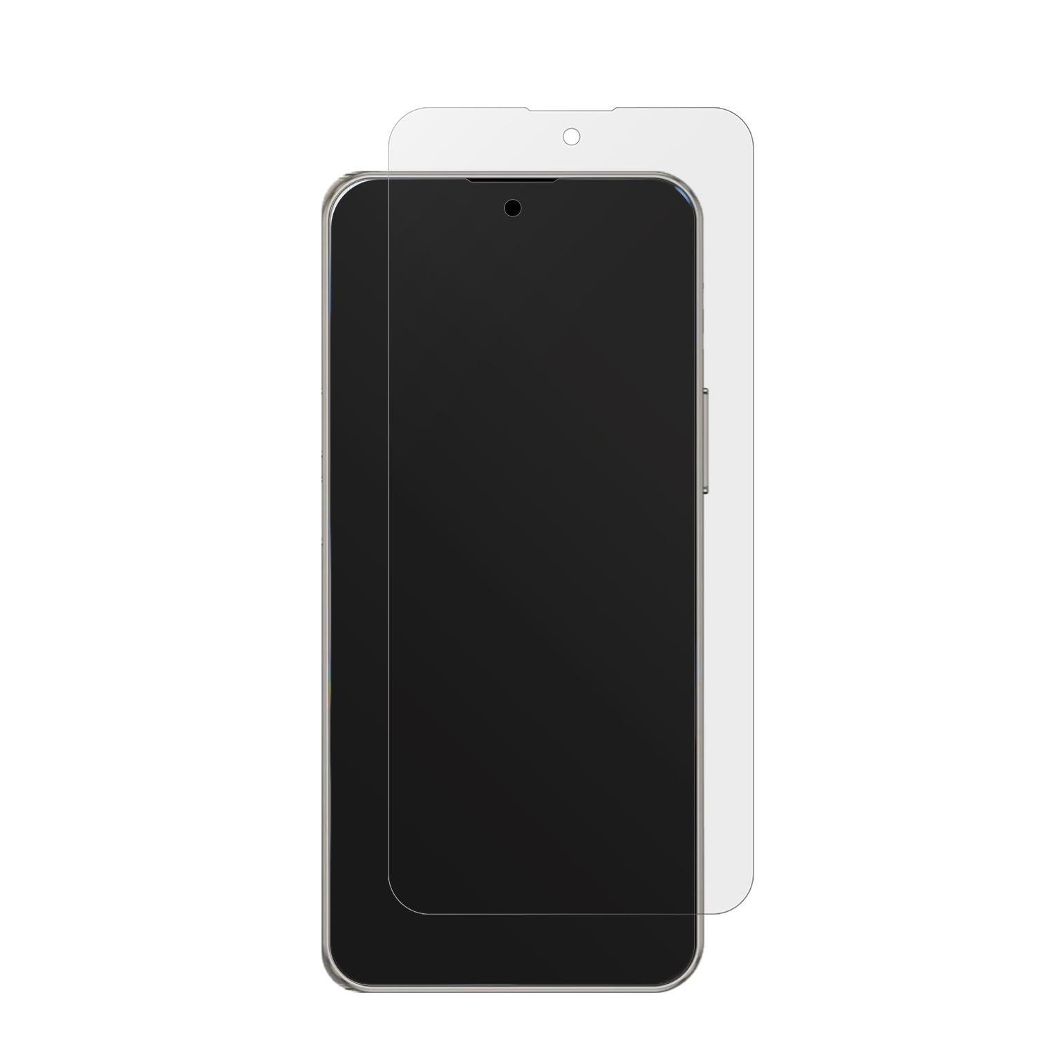 BezosMax iXS18 Pro mit aufgebrachter dipos Displayschutzfolie, die lästige Fingerabdrücke minimiert