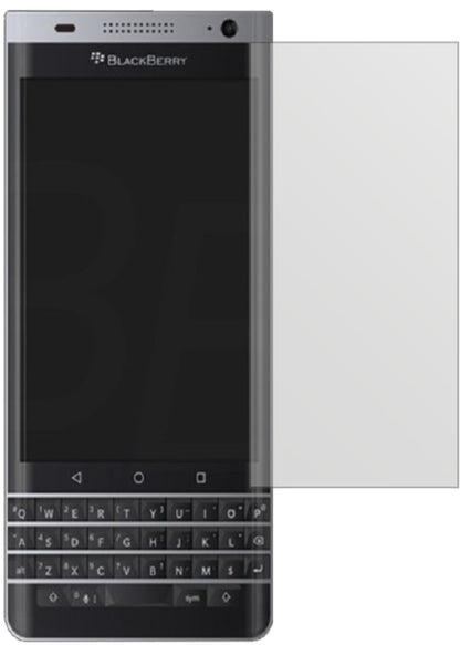 BlackberryDTEK40 mit aufgebrachter dipos Displayschutzfolie, die lästige Fingerabdrücke minimiert