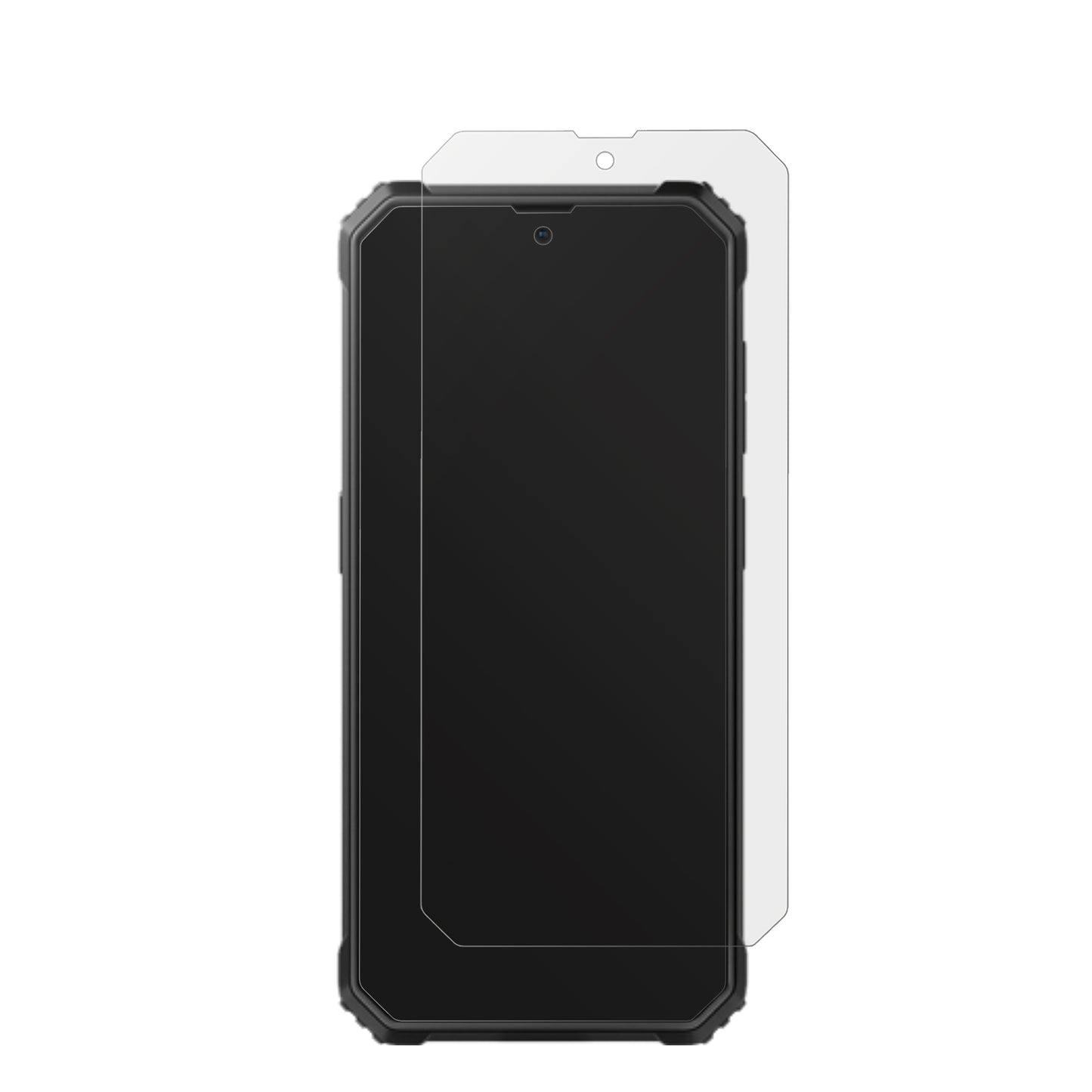 BlackviewBV4800 mit aufgebrachter dipos Displayschutzfolie, die lästige Fingerabdrücke minimiert
