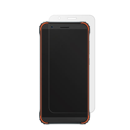 BlackviewBV4900 Pro mit aufgebrachter dipos Displayschutzfolie, die lästige Fingerabdrücke minimiert