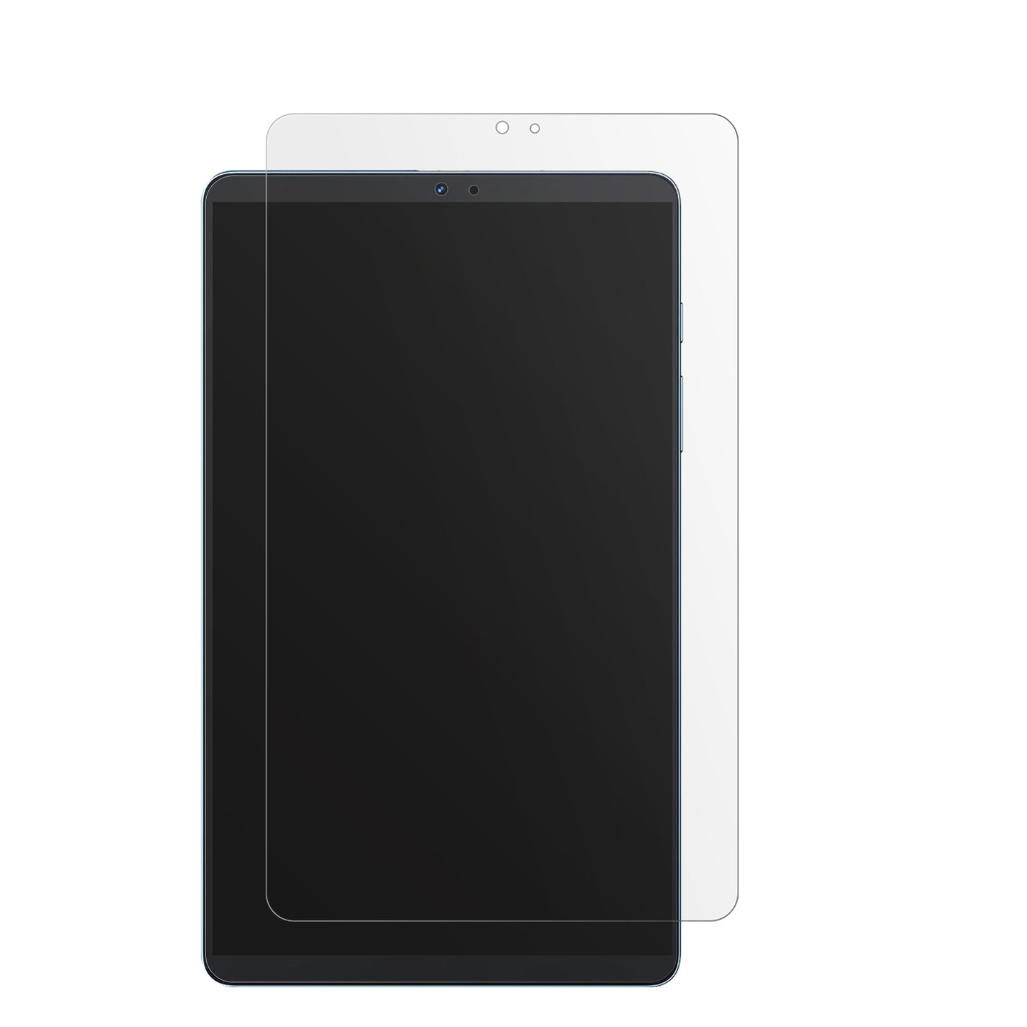 BlackviewTab 60 Pro mit aufgebrachter dipos Displayschutzfolie, die lästige Fingerabdrücke minimiert