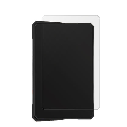 CarpurideW702BS mit aufgebrachter dipos Displayschutzfolie, die lästige Fingerabdrücke minimiert