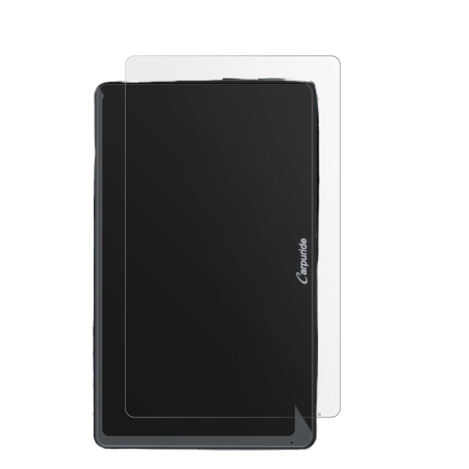 CarpurideYT101S mit aufgebrachter dipos Displayschutzfolie, die lästige Fingerabdrücke minimiert