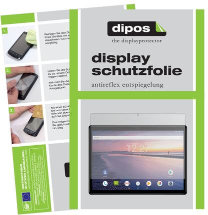 ChuwiHi9 Air mit aufgebrachter dipos Displayschutzfolie, die lästige Fingerabdrücke minimiert