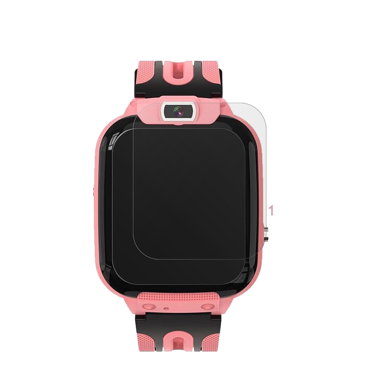 ClleyliseKinder Smartwatch mit aufgebrachter dipos Displayschutzfolie, die lästige Fingerabdrücke minimiert