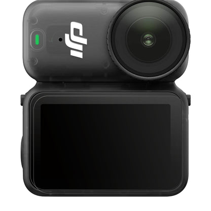 DJIOsmo Nano mit aufgebrachter dipos Displayschutzfolie, die lästige Fingerabdrücke minimiert