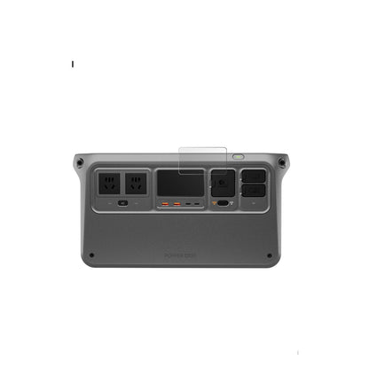 DJIPower 1000 mit aufgebrachter dipos Displayschutzfolie, die lästige Fingerabdrücke minimiert