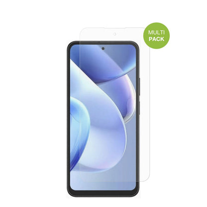 DoogeeB10 Pro mit aufgebrachter dipos Displayschutzfolie, die lästige Fingerabdrücke minimiert