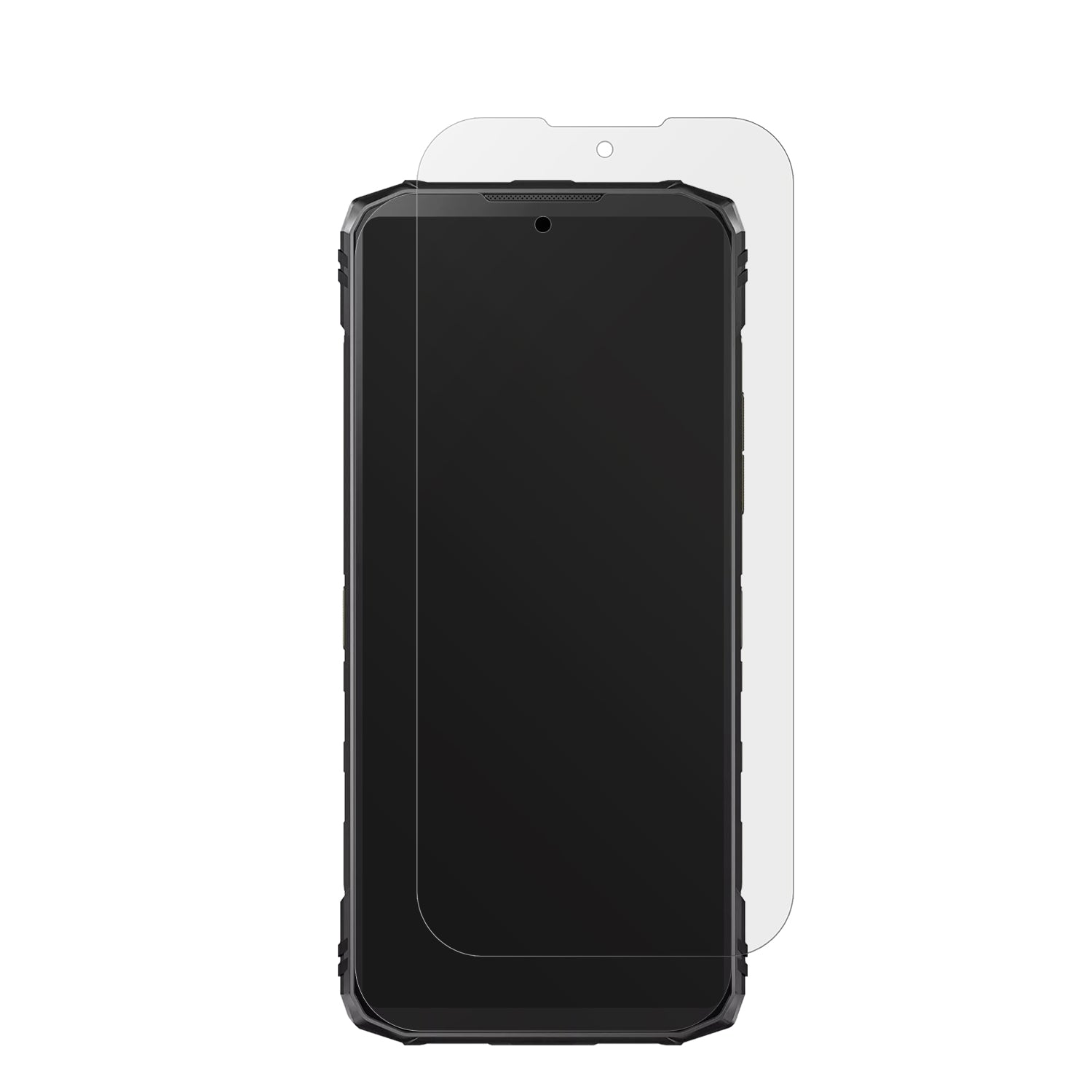 DoogeeBlade 10 Pro mit aufgebrachter dipos Displayschutzfolie, die lästige Fingerabdrücke minimiert