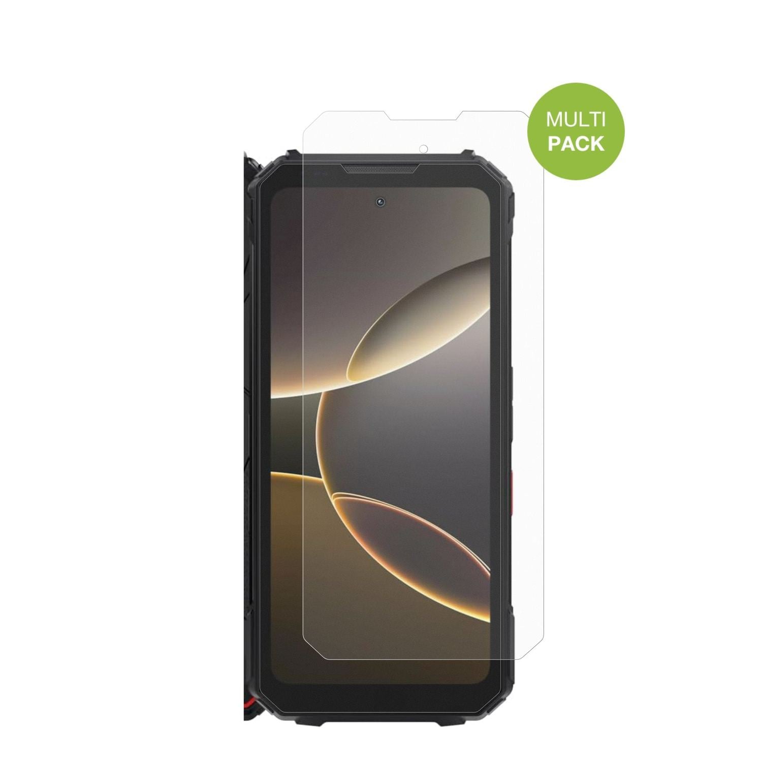 DOOGEEV Max LR 5G mit aufgebrachter dipos Displayschutzfolie, die lästige Fingerabdrücke minimiert