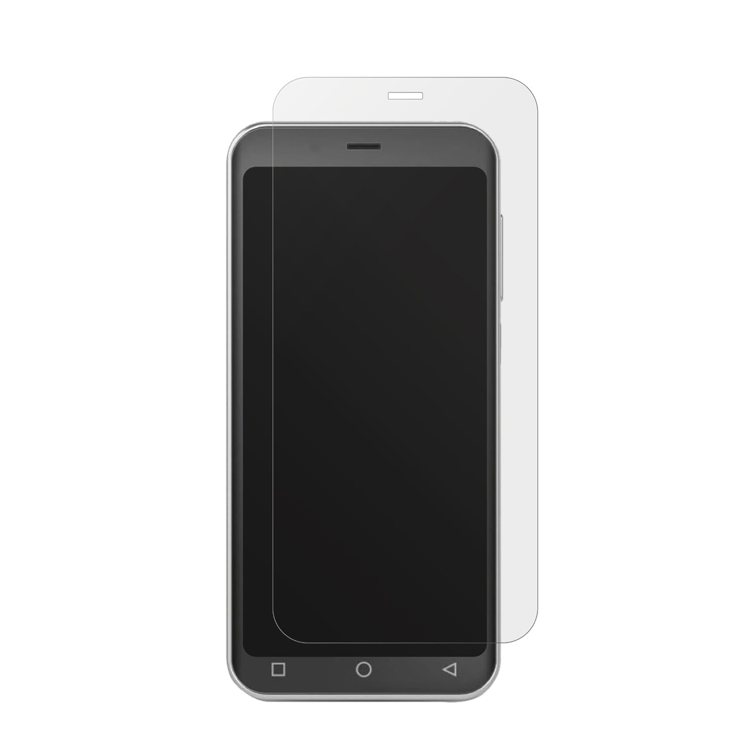 emporiaSMART5 mini mit aufgebrachter dipos Displayschutzfolie, die lästige Fingerabdrücke minimiert