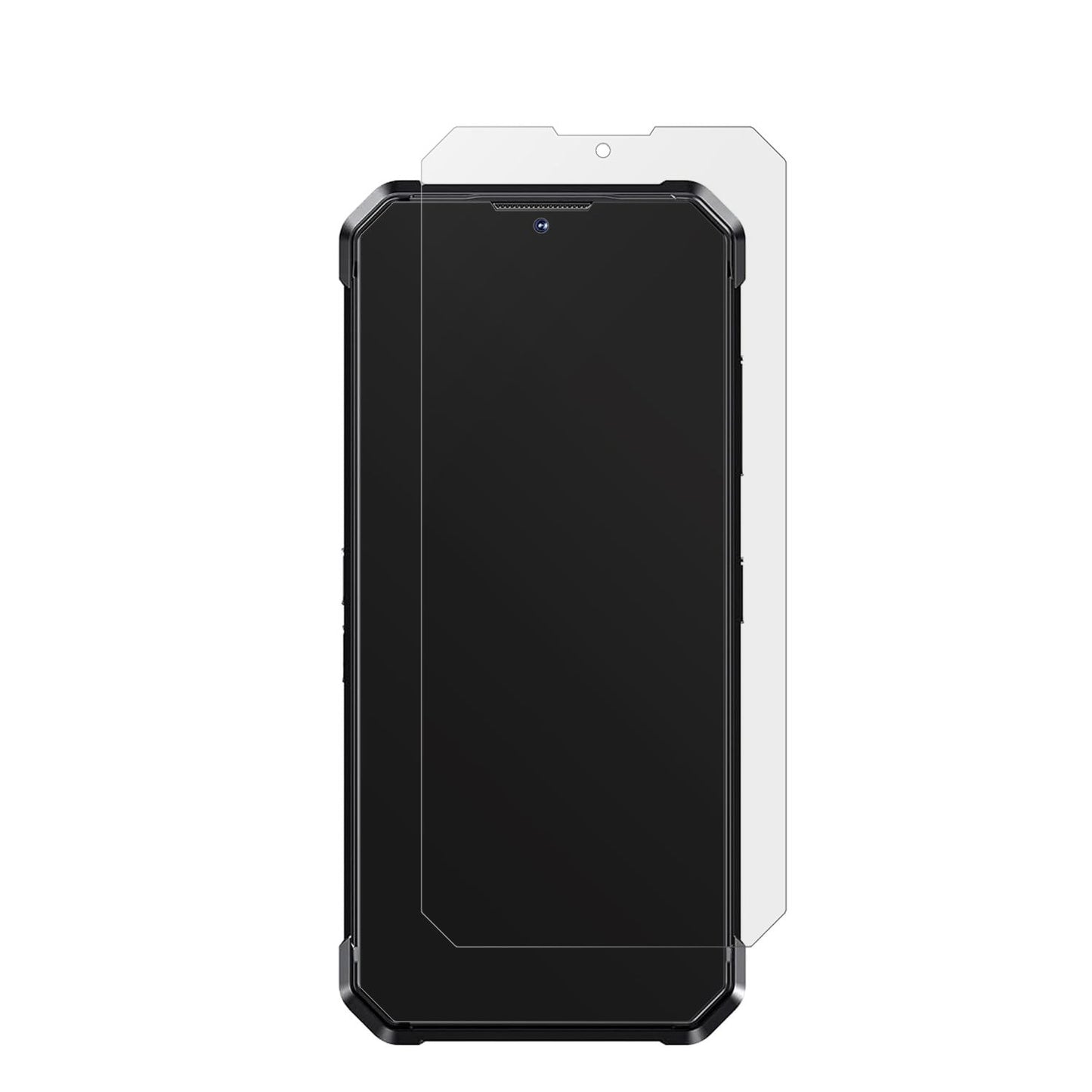 FossibotF106 Pro mit aufgebrachter dipos Displayschutzfolie, die lästige Fingerabdrücke minimiert