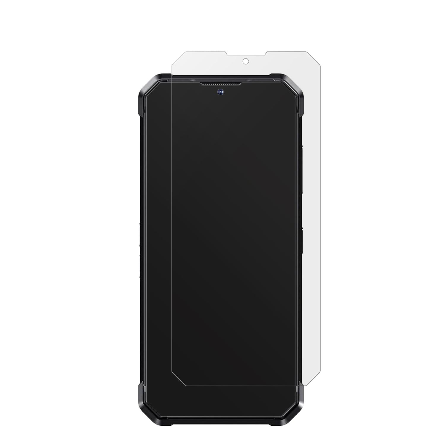 FossibotF106 Pro mit aufgebrachter dipos Displayschutzfolie, die lästige Fingerabdrücke minimiert
