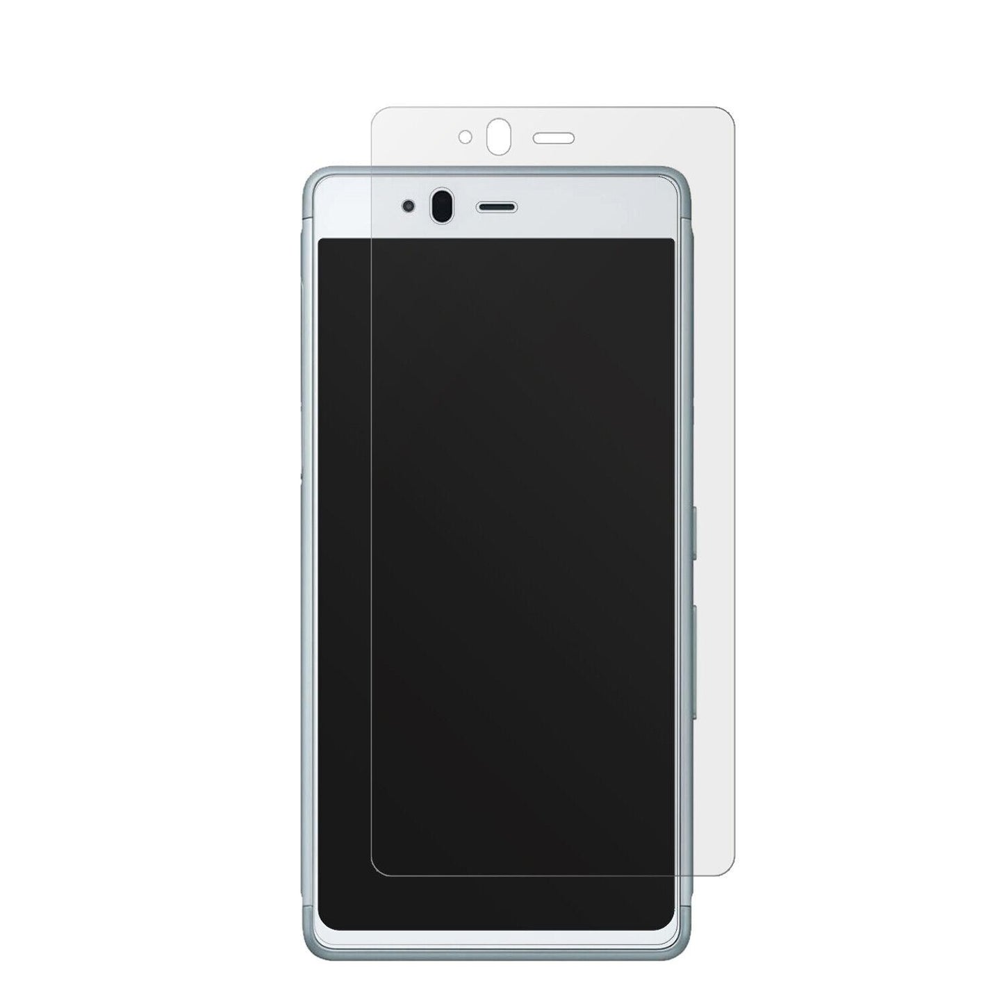 FujitsuArrows SV F-03H mit aufgebrachter dipos Displayschutzfolie, die lästige Fingerabdrücke minimiert