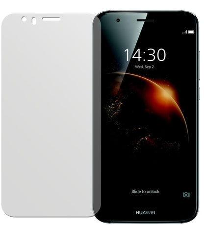 G8Huawei mit aufgebrachter dipos Displayschutzfolie, die lästige Fingerabdrücke minimiert