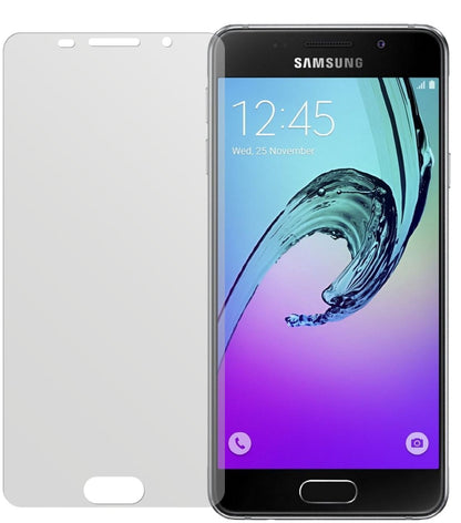 Galaxy A3 (2016)Samsung mit aufgebrachter dipos Displayschutzfolie, die lästige Fingerabdrücke minimiert