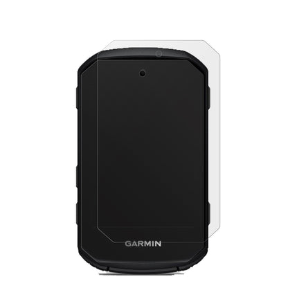 GarminEdge 550 mit aufgebrachter dipos Displayschutzfolie, die lästige Fingerabdrücke minimiert