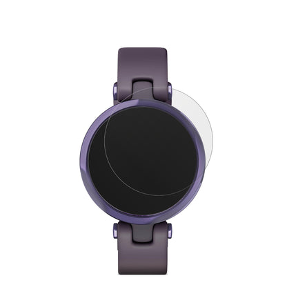 GarminLily Sport Smartwatch mit aufgebrachter dipos Displayschutzfolie, die lästige Fingerabdrücke minimiert