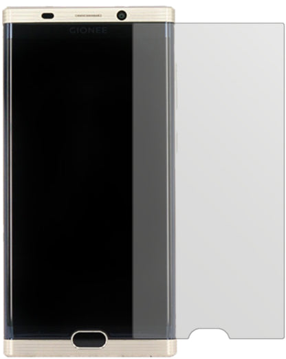 GioneeM2017 mit aufgebrachter dipos Displayschutzfolie, die lästige Fingerabdrücke minimiert