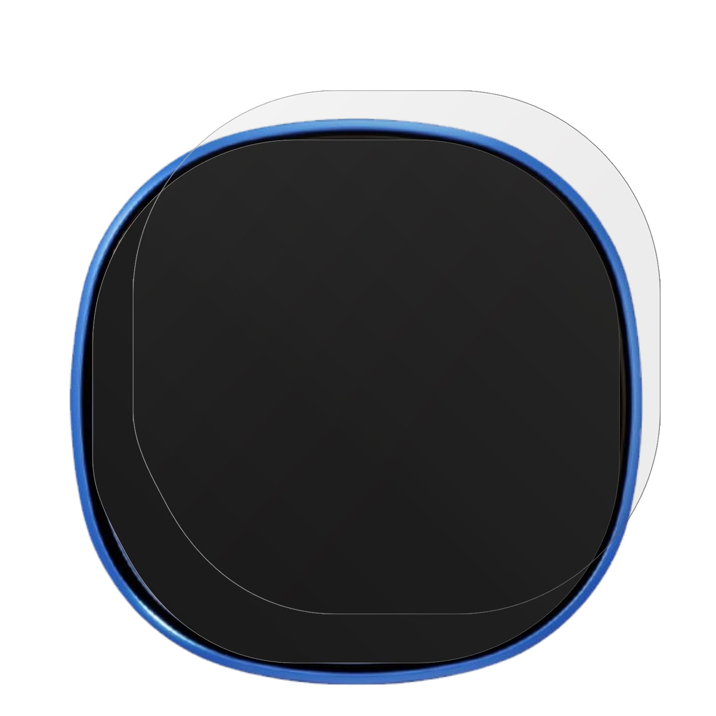 GooflyChrono Pro mit aufgebrachter dipos Displayschutzfolie, die lästige Fingerabdrücke minimiert