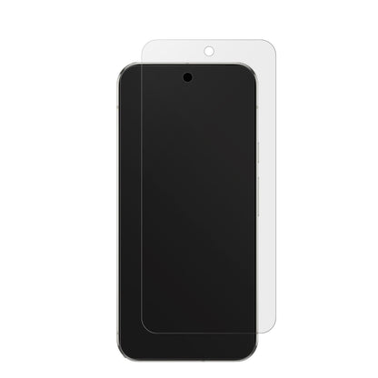 GooglePixel 9 Pro XL mit aufgebrachter dipos Displayschutzfolie, die lästige Fingerabdrücke minimiert