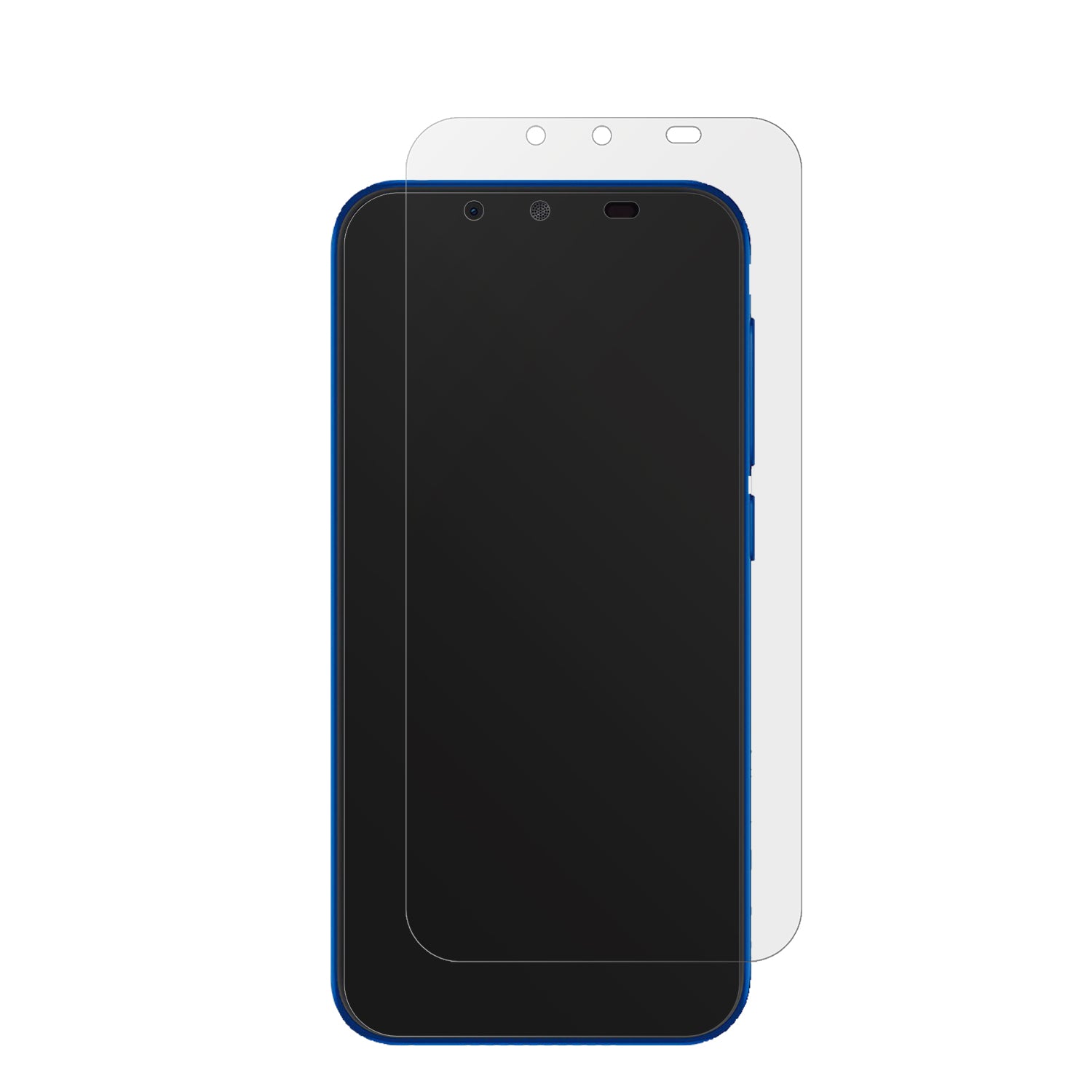 HisenseInfinity E8 mit aufgebrachter dipos Displayschutzfolie, die lästige Fingerabdrücke minimiert