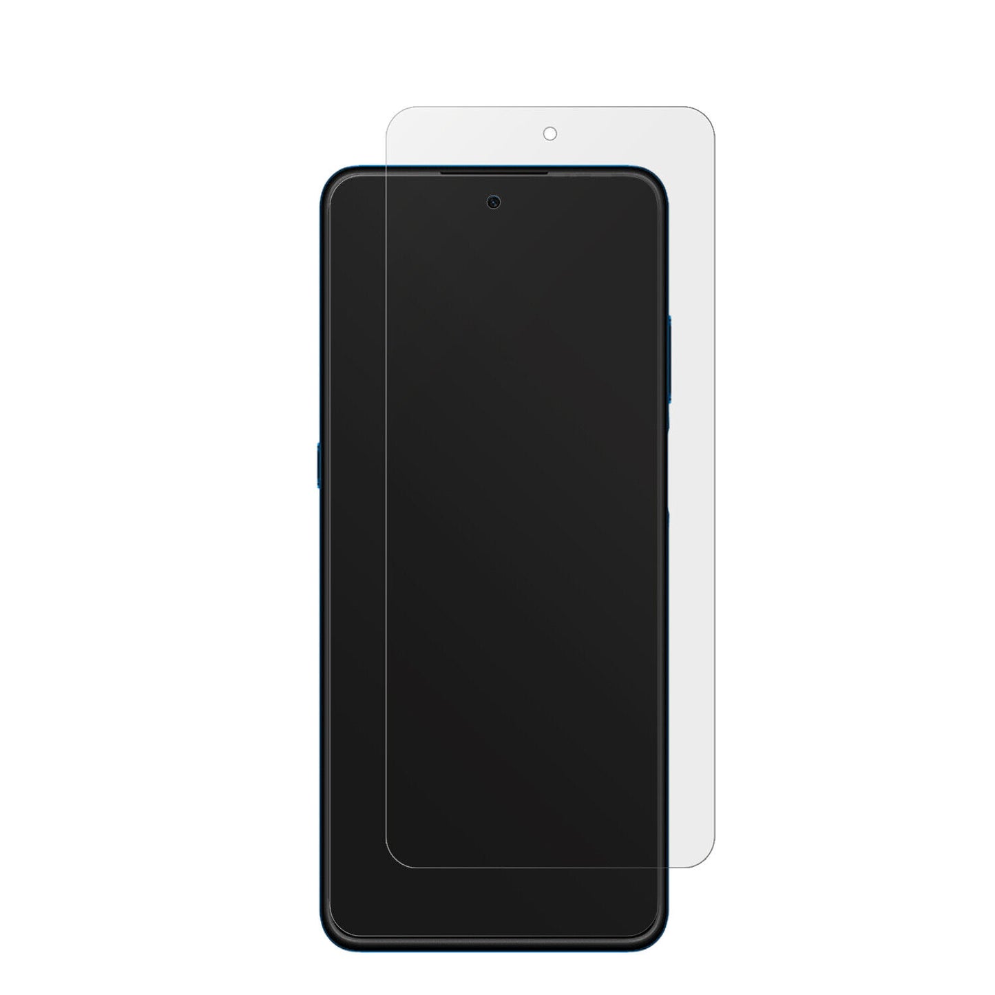 HisenseInfinity H60 Lite mit aufgebrachter dipos Displayschutzfolie, die lästige Fingerabdrücke minimiert