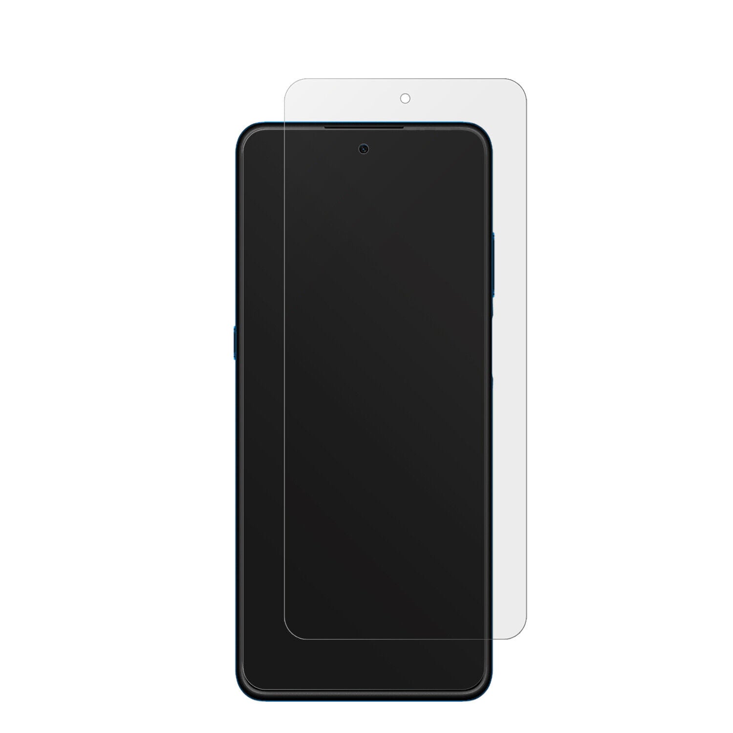 HisenseInfinity H60 Lite mit aufgebrachter dipos Displayschutzfolie, die lästige Fingerabdrücke minimiert